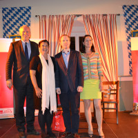 Jokob von Weizsäcker (MdEP), Maria Noichl (MdEP), Dr. Mike Malm (Bezirksrat) und Claudai Tausend (MdB)